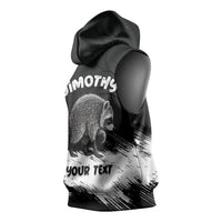 Personalized Jimothy Raccoon Seattle 2026 Sleeveless Hoodie Lord Of The Alley Master Of The Night