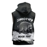 Personalized Jimothy Raccoon Seattle 2026 Sleeveless Zip Hoodie Lord Of The Alley Master Of The Night