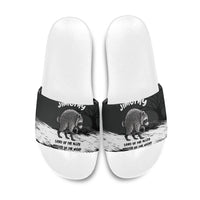 Jimothy Raccoon Seattle 2026 Slide Sandals Lord Of The Alley Master Of The Night