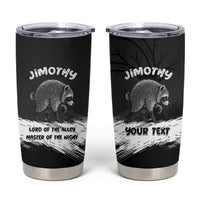 Personalized Jimothy Raccoon Seattle 2026 Tumbler Cup Lord Of The Alley Master Of The Night