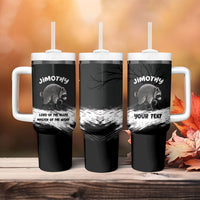 Personalized Jimothy Raccoon Seattle 2026 Tumbler With Handle Lord Of The Alley Master Of The Night