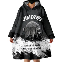 Personalized Jimothy Raccoon Seattle 2026 Wearable Blanket Hoodie Lord Of The Alley Master Of The Night