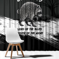 Jimothy Raccoon Seattle 2026 Window Curtain Lord Of The Alley Master Of The Night