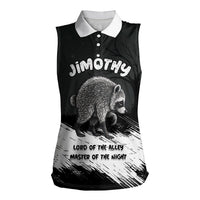 Personalized Jimothy Raccoon Seattle 2026 Women Sleeveless Polo Shirt Lord Of The Alley Master Of The Night
