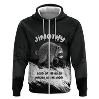 Personalized Jimothy Raccoon Seattle 2026 Zip Hoodie Lord Of The Alley Master Of The Night