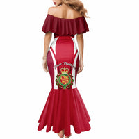 Wales Rugby Mermaid Dress Three Feathers Dragon 2023 World Cup - Wonder Print Shop