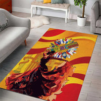 Hispanic Heritage Month Area Rug Espana Flamenco - Wonder Print Shop