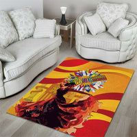 Hispanic Heritage Month Area Rug Espana Flamenco - Wonder Print Shop