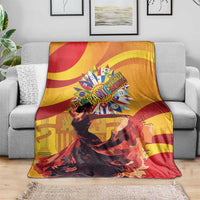 Hispanic Heritage Month Blanket Espana Flamenco