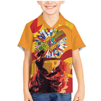 Hispanic Heritage Month Family Matching Mermaid Dress and Hawaiian Shirt Espana Flamenco - Wonder Print Shop