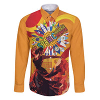 Hispanic Heritage Month Family Matching Puletasi and Hawaiian Shirt Espana Flamenco - Wonder Print Shop
