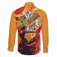 Hispanic Heritage Month Family Matching Puletasi and Hawaiian Shirt Espana Flamenco - Wonder Print Shop
