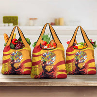 Hispanic Heritage Month Grocery Bag Espana Flamenco