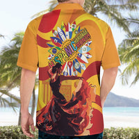 Hispanic Heritage Month Hawaiian Shirt Espana Flamenco - Wonder Print Shop