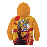 Hispanic Heritage Month Kid Hoodie Espana Flamenco - Wonder Print Shop