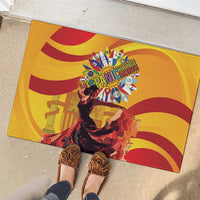 Hispanic Heritage Month Rubber Doormat Espana Flamenco - Wonder Print Shop