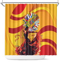 Hispanic Heritage Month Shower Curtain Espana Flamenco