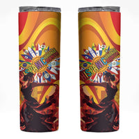 Hispanic Heritage Month Skinny Tumbler Espana Flamenco - Wonder Print Shop
