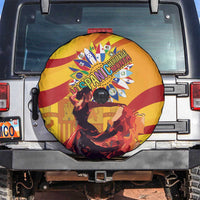 Hispanic Heritage Month Spare Tire Cover Espana Flamenco - Wonder Print Shop