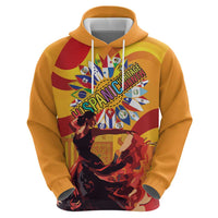 Hispanic Heritage Month Zip Hoodie Espana Flamenco - Wonder Print Shop