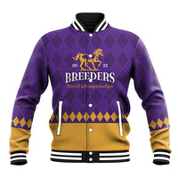 Personalized Breeders Horse Racing 2025 Baseball Jacket Del Mar Awaits - Wonder Print Shop