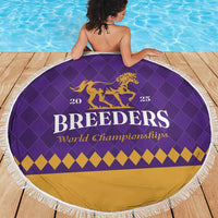 Personalized Breeders Horse Racing 2025 Beach Blanket Del Mar Awaits - Wonder Print Shop