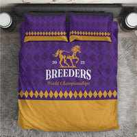 Personalized Breeders Horse Racing 2025 Bedding Set Del Mar Awaits - Wonder Print Shop