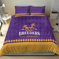 Personalized Breeders Horse Racing 2025 Bedding Set Del Mar Awaits - Wonder Print Shop