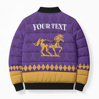 Personalized Breeders Horse Racing 2025 Bomber Puffer Jacket Del Mar Awaits - Wonder Print Shop