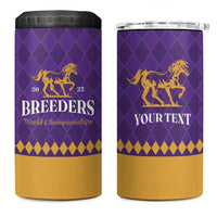Personalized Breeders Horse Racing 2025 4 in 1 Can Cooler Tumbler Del Mar Awaits - Wonder Print Shop