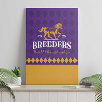 Personalized Breeders Horse Racing 2025 Canvas Wall Art Del Mar Awaits - Wonder Print Shop
