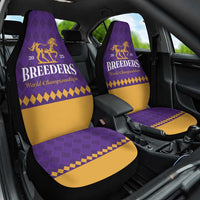 Personalized Breeders Horse Racing 2025 Car Seat Cover Del Mar Awaits - Wonder Print Shop