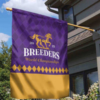 Personalized Breeders Horse Racing 2025 Garden Flag Del Mar Awaits - Wonder Print Shop