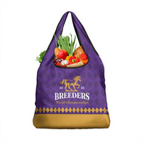 Personalized Breeders Horse Racing 2025 Grocery Bag Del Mar Awaits - Wonder Print Shop