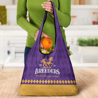 Personalized Breeders Horse Racing 2025 Grocery Bag Del Mar Awaits - Wonder Print Shop