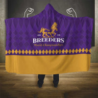 Personalized Breeders Horse Racing 2025 Hooded Blanket Del Mar Awaits - Wonder Print Shop