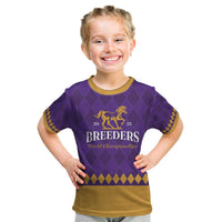 Personalized Breeders Horse Racing 2025 Kid T Shirt Del Mar Awaits - Wonder Print Shop