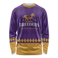 Personalized Breeders Horse Racing 2025 Long Sleeve Shirt Del Mar Awaits - Wonder Print Shop
