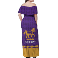 Personalized Breeders Horse Racing 2025 Off Shoulder Maxi Dress Del Mar Awaits - Wonder Print Shop