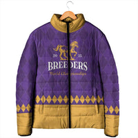 Personalized Breeders Horse Racing 2025 Padded Jacket Del Mar Awaits - Wonder Print Shop