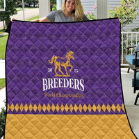 Personalized Breeders Horse Racing 2025 Quilt Del Mar Awaits - Wonder Print Shop