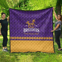 Personalized Breeders Horse Racing 2025 Quilt Del Mar Awaits - Wonder Print Shop