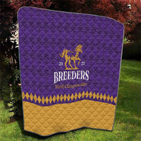 Personalized Breeders Horse Racing 2025 Quilt Del Mar Awaits - Wonder Print Shop