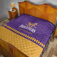 Personalized Breeders Horse Racing 2025 Quilt Del Mar Awaits - Wonder Print Shop