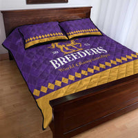 Personalized Breeders Horse Racing 2025 Quilt Bed Set Del Mar Awaits - Wonder Print Shop