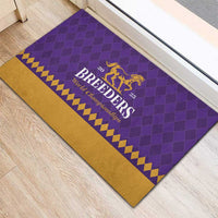 Personalized Breeders Horse Racing 2025 Rubber Doormat Del Mar Awaits - Wonder Print Shop