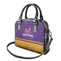 Personalized Breeders Horse Racing 2025 Shoulder Handbag Del Mar Awaits - Wonder Print Shop