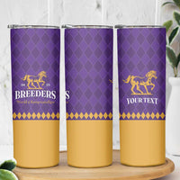 Personalized Breeders Horse Racing 2025 Skinny Tumbler Del Mar Awaits - Wonder Print Shop