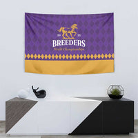 Personalized Breeders Horse Racing 2025 Tapestry Del Mar Awaits - Wonder Print Shop