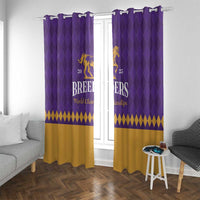 Personalized Breeders Horse Racing 2025 Window Curtain Del Mar Awaits - Wonder Print Shop